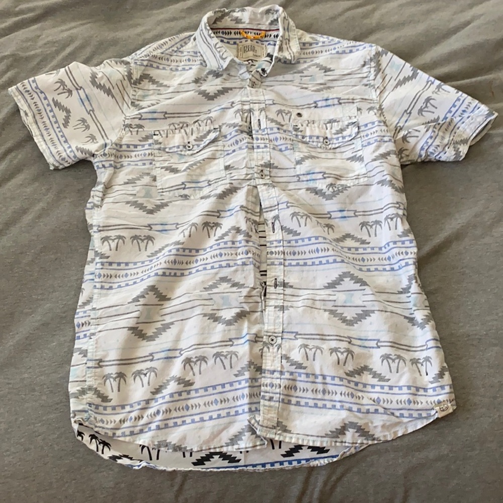 Free Planet button up shirt